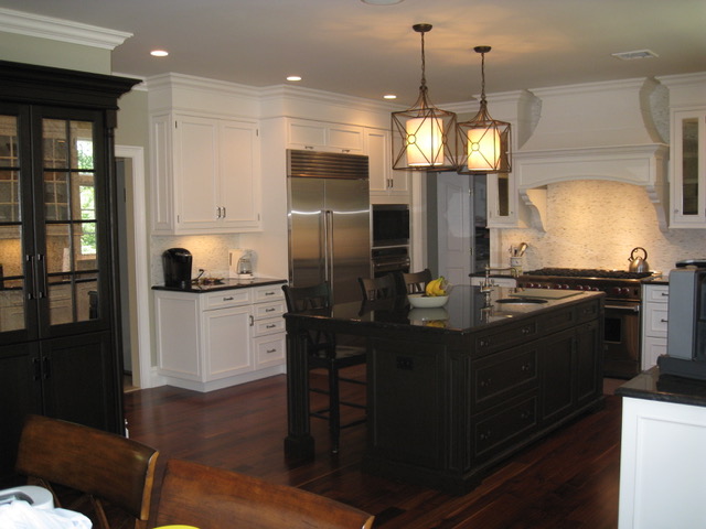 Designs by Dolores - White cabinet kitchen far away shot